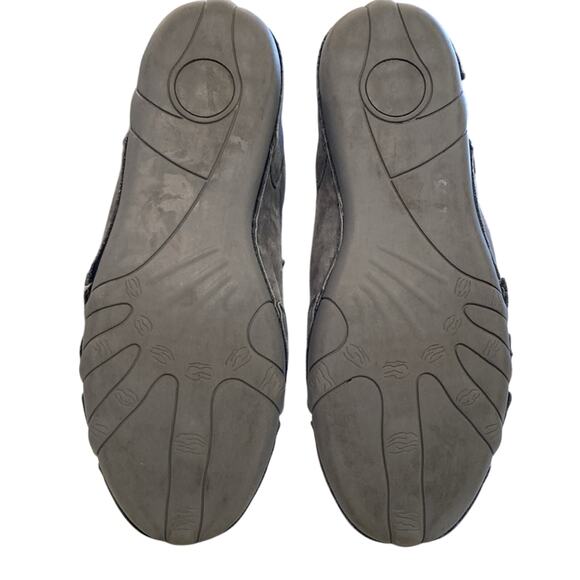 LDeck Martin Italian Sz 43/9 High Top Boxing Style Shoes Casual Sport Grey Suede - Picture 7 of 8